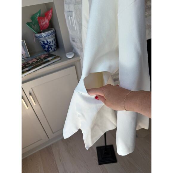 3.1 Phillip Lim Women's Ivory Cutout Crewneck Pullover Sweater Size L - Picture 5 of 11